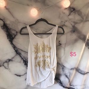 Phi Sigma Sigma Gold Design Tank